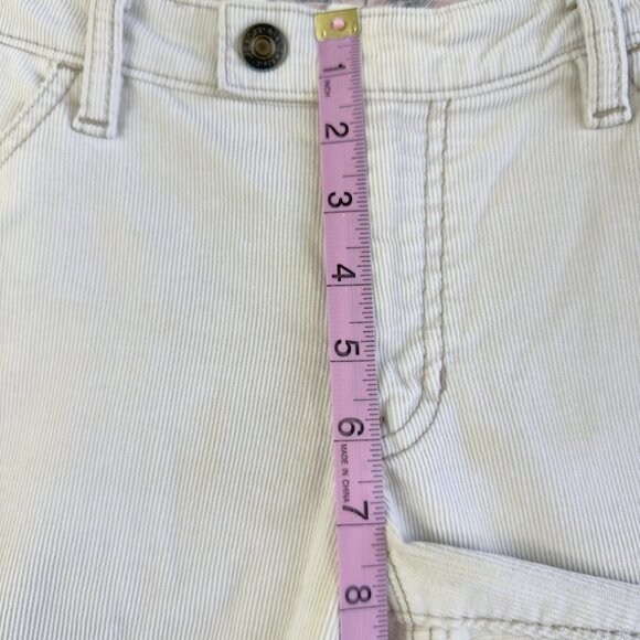 GAP Women’s Beige Bootcut Jeans Size 8L Long Stretch Cotton Blend Corduroy Pants - Picture 10 of 16